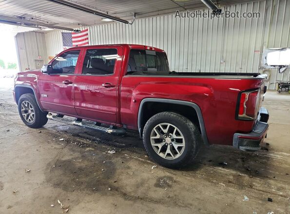 3GTU2NEC2JG284501 2018 GMC SIERRA Красный Задняя правая четверть