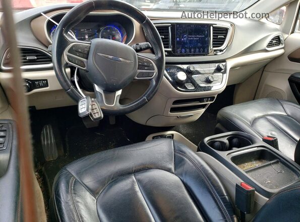 2C4RC1BG7HR524150 2017 CHRYSLER PACIFICA Gray Սարքավորումների վահանակի տեսք