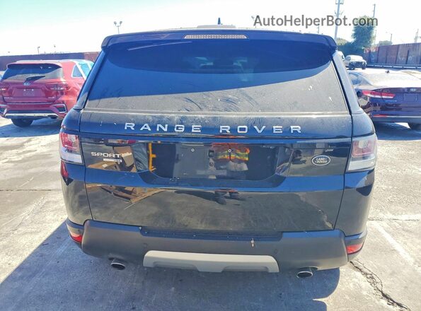 SALWR2VF0GA580243 2016 LAND ROVER RANGE ROVER Черный Вид салона спереди