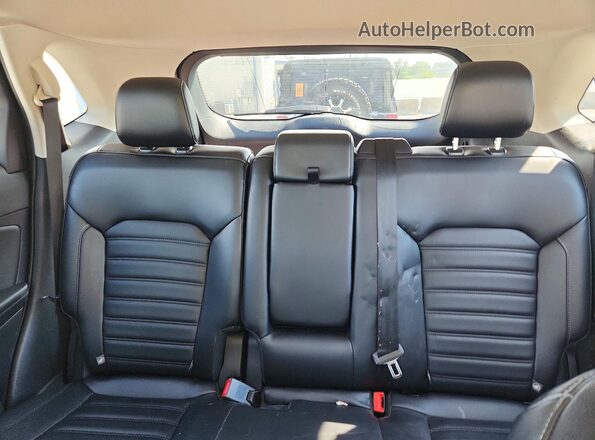 2FMPK4J90KBC58190 2019 FORD EDGE Black Vista interior trasera