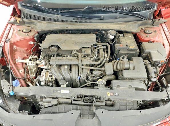 KMHLP4AG5PU560008 2023 HYUNDAI ELANTRA Red Widok komory silnika