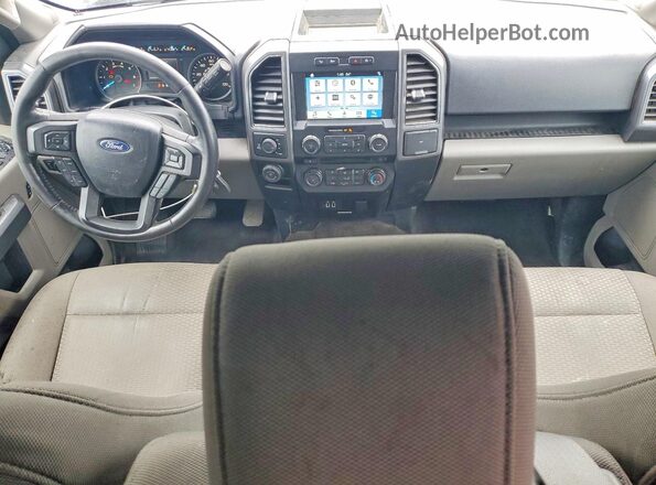 1FTEW1EP7JKE59015 2018 FORD F150 White Սարքավորումների վահանակի տեսք