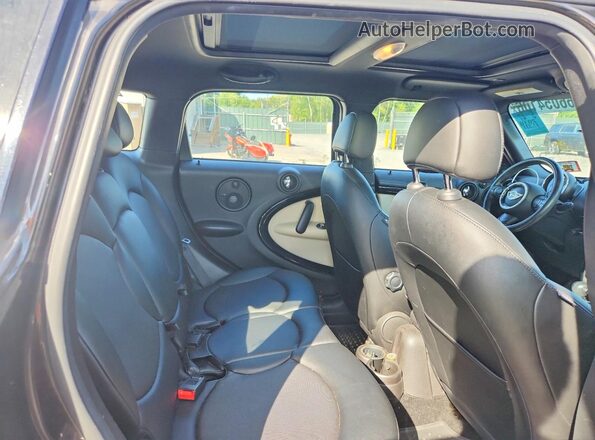 WMWZC5C5XGWU04219 2016 MINI COOPER Black Widok wnętrza z tyłu