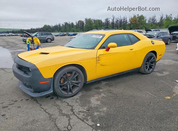 2C3CDZAG1HH503050 2017 DODGE CHALLENGER Yellow Rear left