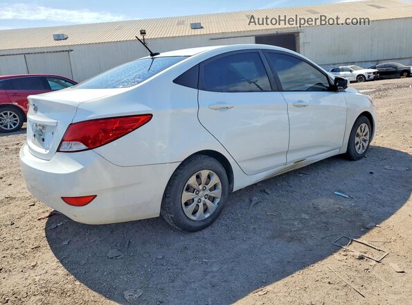 KMHCT4AE2HU344810 2017 HYUNDAI ACCENT White Przód prawy