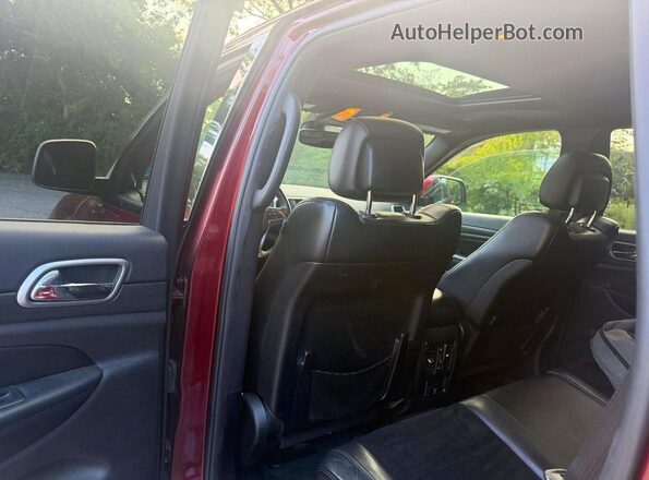 1C4RJFAG5JC203176 2018 JEEP GRAND Burgundy Rear view