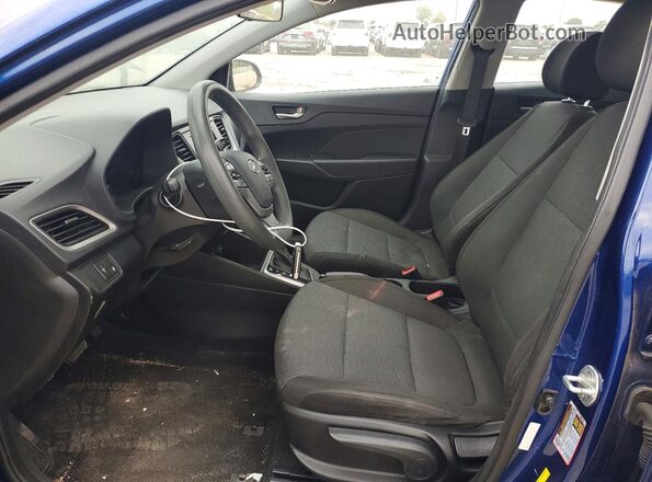 3KPC24A39KE069514 2019 HYUNDAI ACCENT Blue Вид панелі приладів