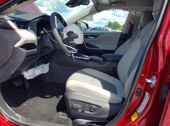 2T3C1RFV2SW443945 2025 TOYOTA RAV4 Red Dashboard view