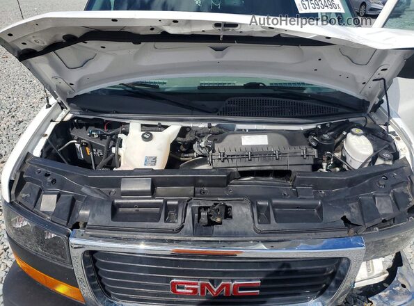 1GTW7AFP3M1307159 2021 GMC SAVANA White Շարժիչի բաժամունքի տեսք