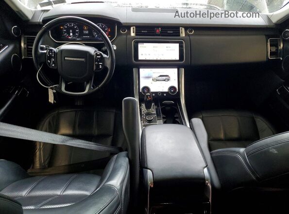 SALWR2RV4JA699373 2018 LAND ROVER RANGE Silver Սարքավորումների վահանակի տեսք