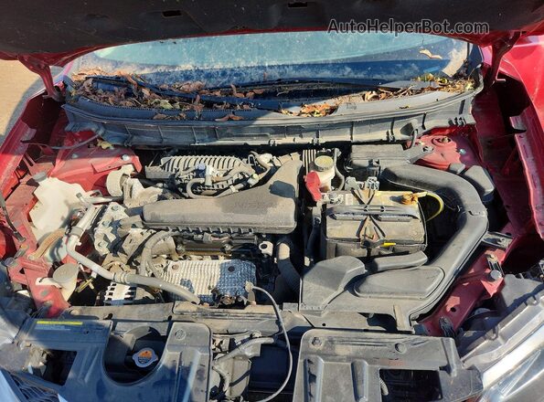 KNMAT2MV8GP701772 2016 NISSAN ROGUE Красный Вид наклейки с VIN-кодом