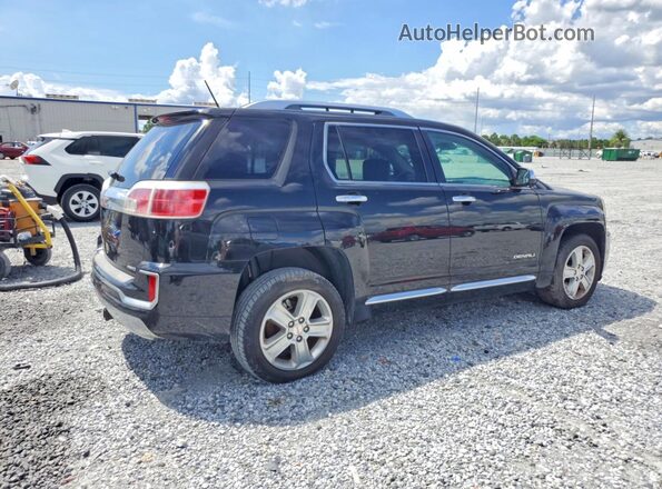 2GKFLVEK7H6293881 2017 GMC TERRAIN Черный Передняя правая четверть