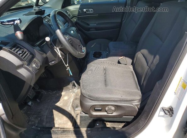 1FM5K8AR2KGB44120 2019 FORD EXPLORER White Widok deski rozdzielczej