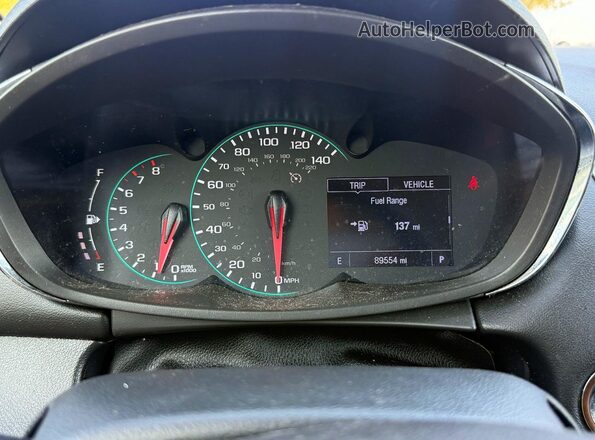 KL7CJLSB3LB016810 2020 CHEVROLET TRAX Silver Սարքավորումների վահանակի տեսք