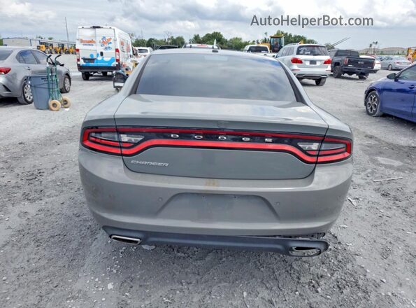 2C3CDXBG1KH717675 2019 DODGE CHARGER Silver Вид салону спереду
