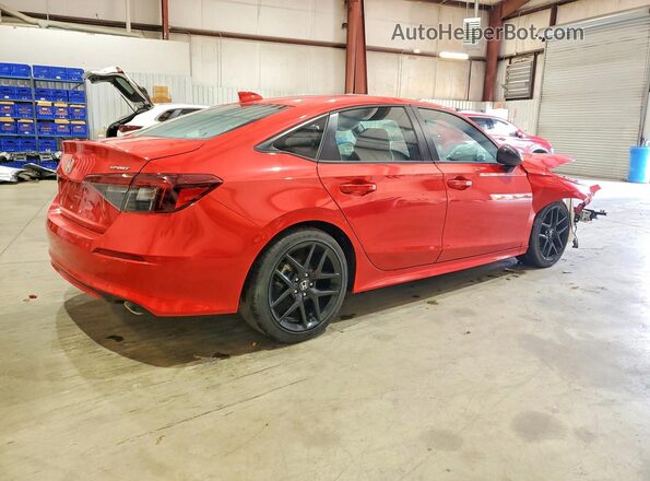 2HGFE2F54SH579424 2025 HONDA CIVIC Red Przód prawy