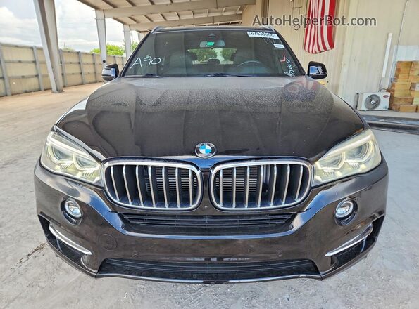 5UXKT0C39H0V96628 2017 BMW X5 Черный Вид сзади