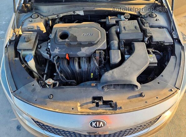 5XXGU4L32HG168815 2017 KIA OPTIMA Silver Շարժիչի բաժամունքի տեսք