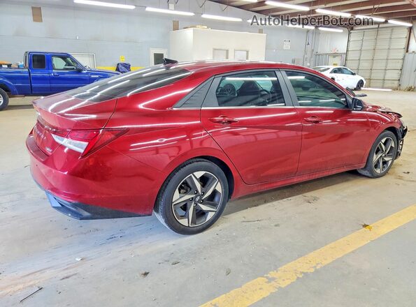 KMHLP4AG5PU560008 2023 HYUNDAI ELANTRA Red Przód prawy