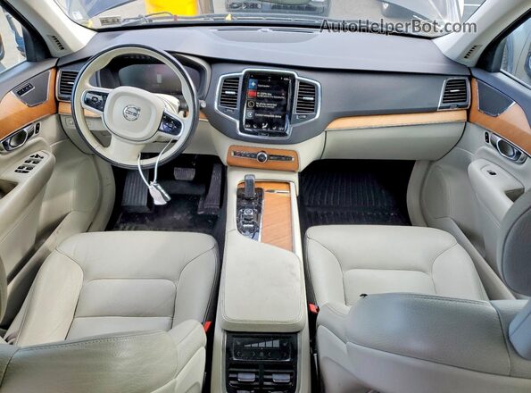 YV4BR00K2M1693067 2021 VOLVO XC90 Black Вид щитка приладів