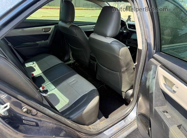 5YFBURHE7HP604728 2017 TOYOTA COROLLA Gray Front interior view
