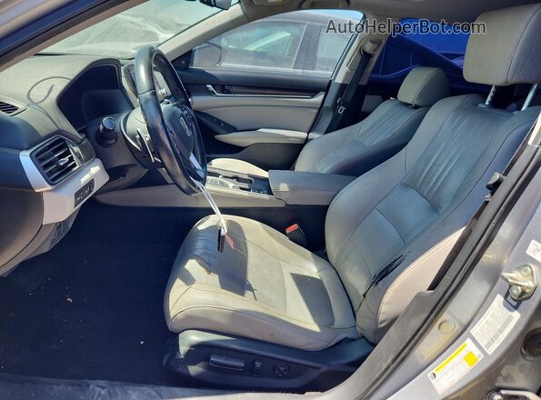 1HGCV2F9XKA006029 2019 HONDA ACCORD Silver წინა პანელის ხედი