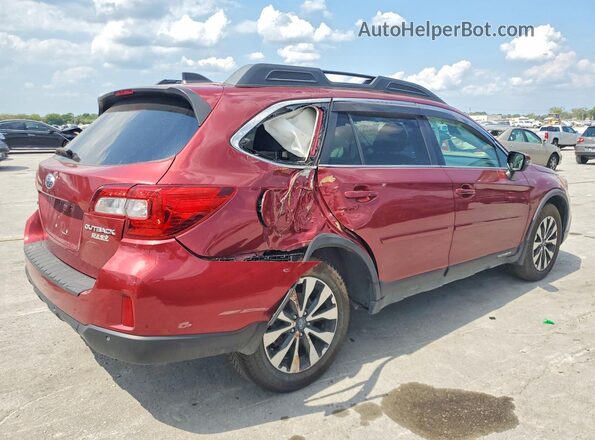 4S4BSANC1H3331848 2017 SUBARU OUTBACK Maroon Przód prawy