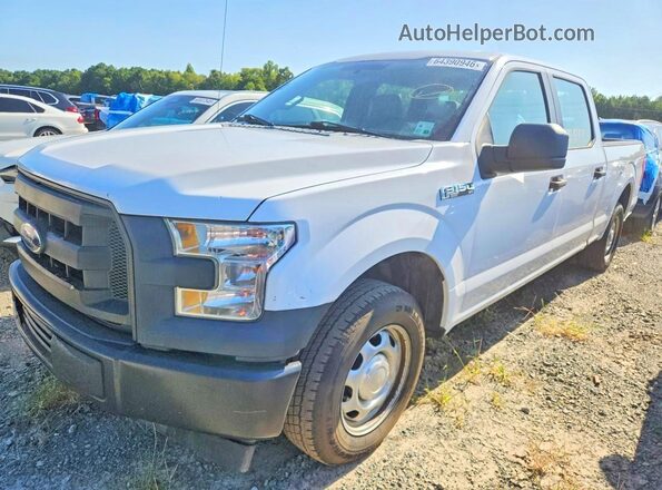 1FTEW1CF1HKD01225 2017 FORD F150 White Tył lewy