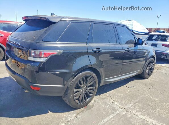SALWR2VF0GA580243 2016 LAND ROVER RANGE ROVER Черный Передняя правая четверть