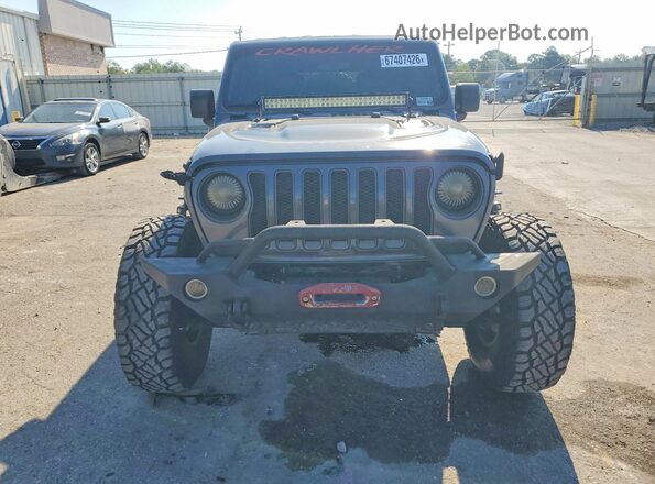 1C4HJXFG1JW305857 2018 JEEP WRANGLER Gray Vista trasera