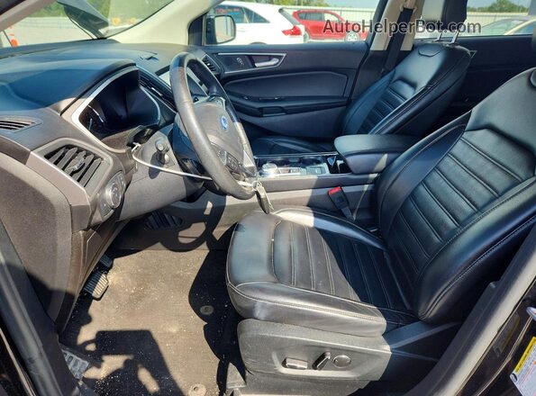 2FMPK4J90KBC58190 2019 FORD EDGE Black Vista del salpicadero