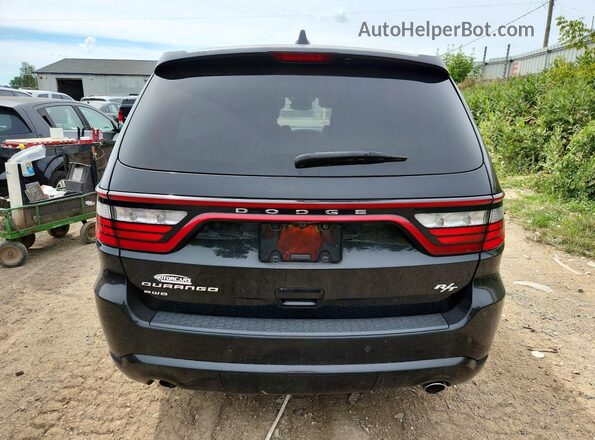 1C4SDJCT1HC797233 2017 DODGE DURANGO Black Front interior view