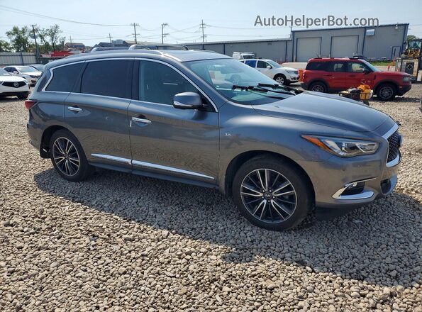 5N1DL0MM9KC558366 2019 INFINITI QX60 Charcoal Widok z przodu