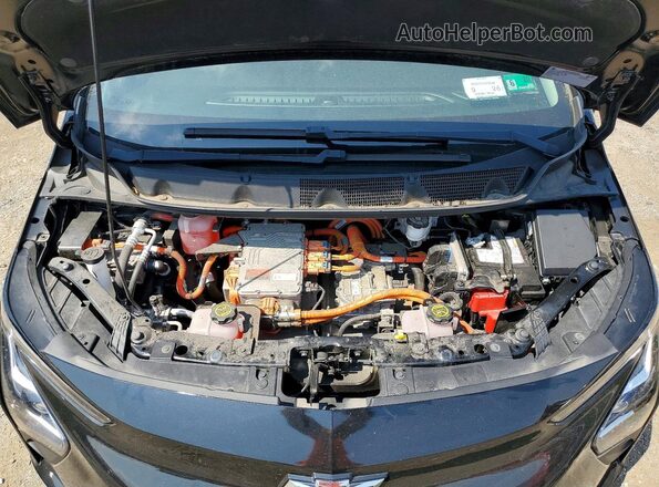 1G1FX6S05P4133340 2023 CHEVROLET BOLT Black ძრავის განყოფილების ხედი