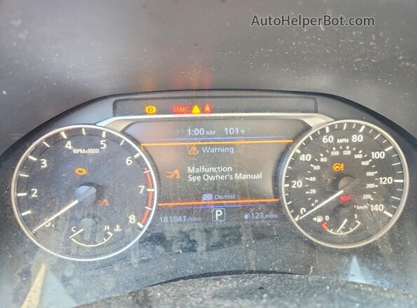 1N4BL4CW3NN312448 2022 NISSAN ALTIMA Серый Вид задних сидений