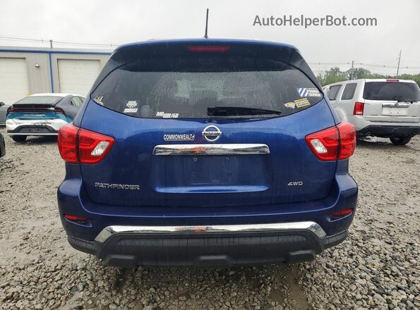 5N1DR2MM1JC675903 2018 NISSAN PATHFINDER Blue Вид салону спереду