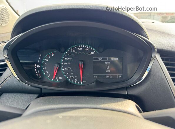 KL7CJPSM8MB374334 2021 CHEVROLET TRAX Silver Սարքավորումների վահանակի տեսք