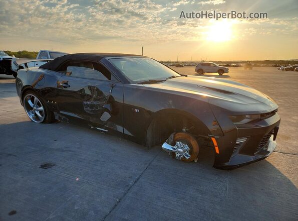 1G1FH3D73H0103509 2017 CHEVROLET CAMARO Black Вид спереду