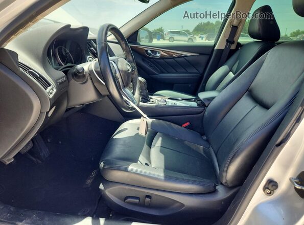 JN1EV7AR9JM438929 2018 INFINITI Q50 Silver Вид панелі приладів