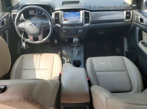 1FTER4EH8KLB05646 2019 FORD RANGER Silver Widok zestawu wskaźników