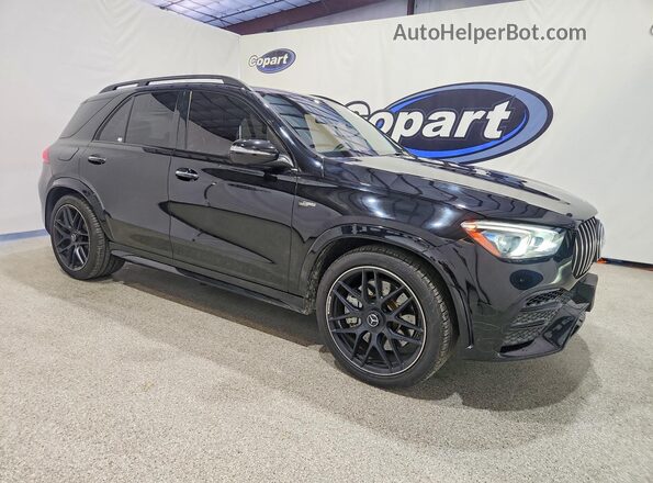 4JGFB6BB7MA571468 2021 MERCEDES-BENZ GLE Black Widok z przodu
