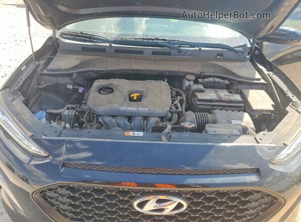 KM8K22AA3LU524922 2020 HYUNDAI KONA Black VIN sticker view
