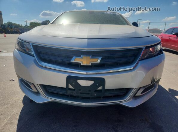 2G11X5SA1G9170637 2016 CHEVROLET IMPALA Silver უკანა ხედი
