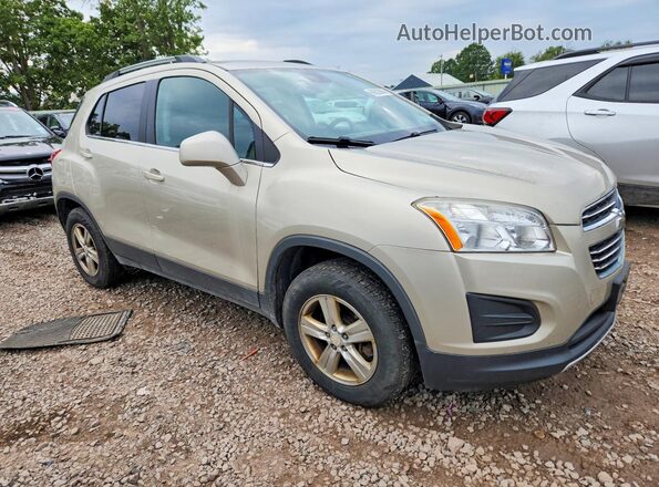 3GNCJPSB5GL116252 2016 CHEVROLET TRAX Желто-коричневый Вид спереди