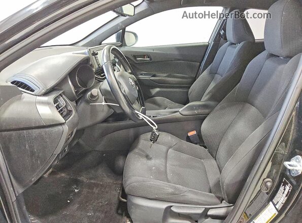 NMTKHMBX7JR014722 2018 TOYOTA C-HR Black Вид панелі приладів