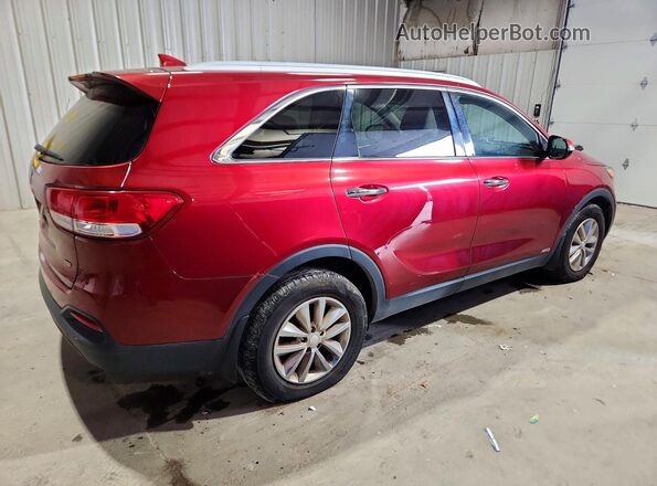 5XYPGDA30HG267722 2017 KIA SORENTO Red Front right