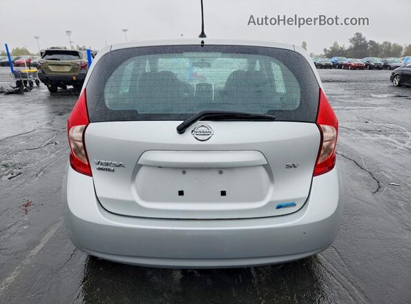 3N1CE2CP1GL361191 2016 NISSAN VERSA Silver Widok wnętrza z przodu