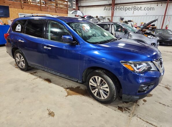 5N1DR2BN4LC604161 2020 NISSAN PATHFINDER Blue Widok z przodu