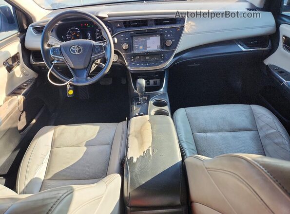 4T1BD1EB2GU053312 2016 TOYOTA AVALON White Սարքավորումների վահանակի տեսք