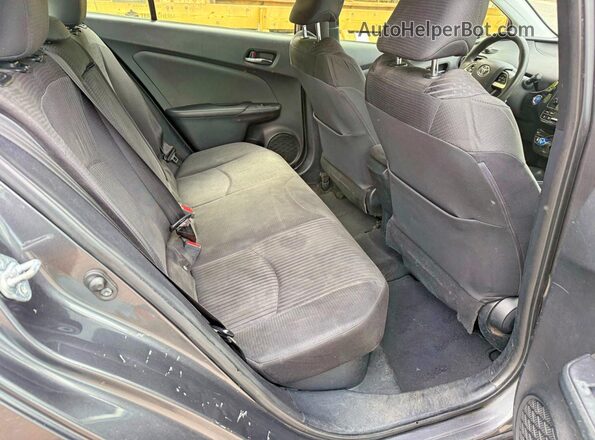 JTDKBRFU6G3013653 2016 TOYOTA PRIUS Charcoal Սալոնի դիմացի տեսք
